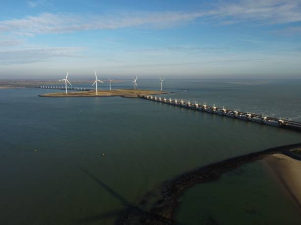 istock Eastern Scheldt storm surge barrier 2187710168