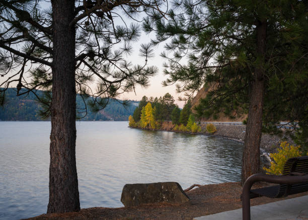 istock Autumn at the lake. 2187714395