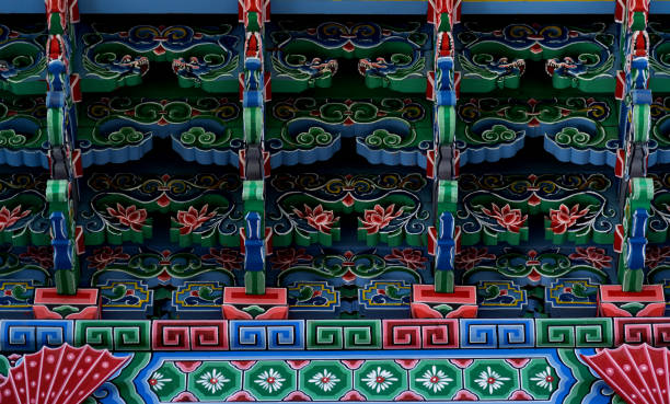 Sculptures of ancient Chinese architecture