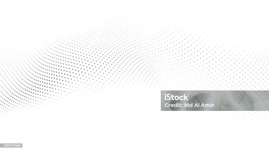 Radiant Pattern Vector Elegant Black And White Radiant Burst Vector With Wave Halftone Dot ...