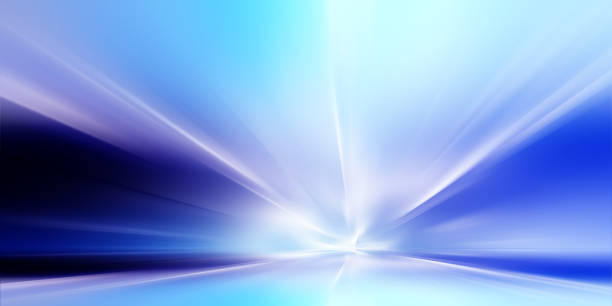 istock Blue spectrum lights tech black party club neon lights abstract wave technology background 2187717540