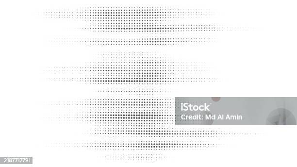 Radiant Pattern Vector Radiant Energy Burst Retro Halftone Dot Pattern Design With Circular ...