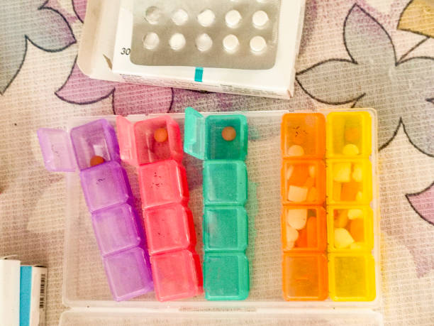 istock daily pill medicine organizer plastic container box in turkey 2187719351