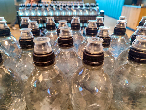 istock Plastic drinking water bottles at edinburgh england 2187726392