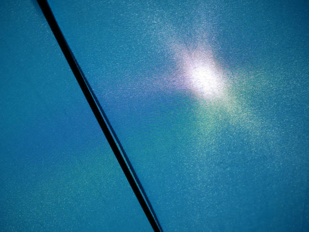 istock below a bright blue umbrella during sunshine in sunny weather 2187733387