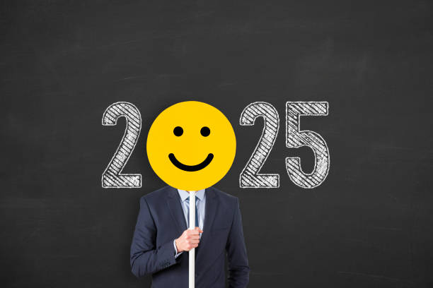 istock Happy New Year 2025 on Chalkboard Background 2187741048