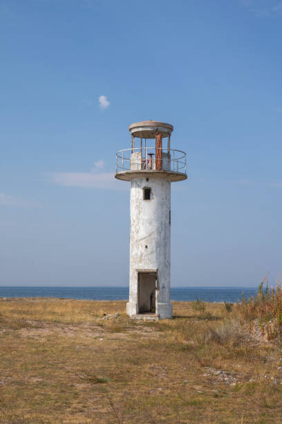 istock Old lighthouse by the Baltic sea in Estonia 2187741076