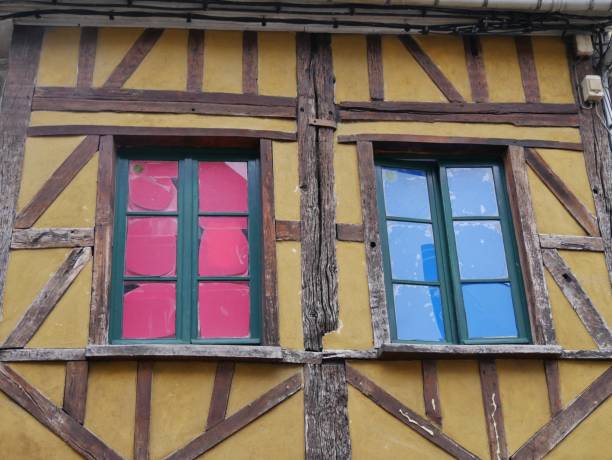 istock Old houses in Beauvais 2187749611