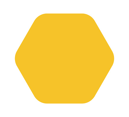 Yellow Octagon Basic Geometry Shape Stock Illustration - Download Image ...