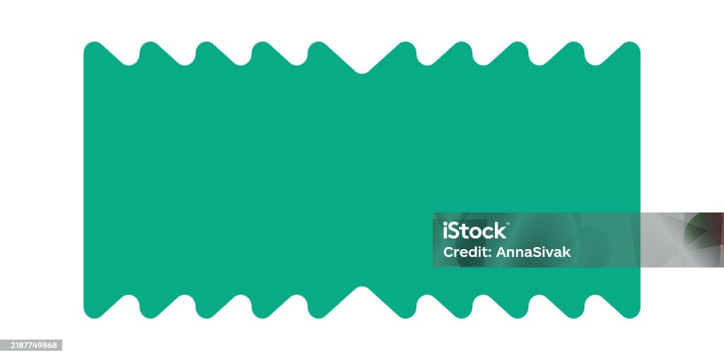 Rectangular Shape Blank Classic Label Stock Illustration - Download ...