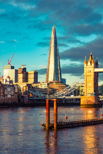 istock Overlooking London skyline with tower bridge 2187755176