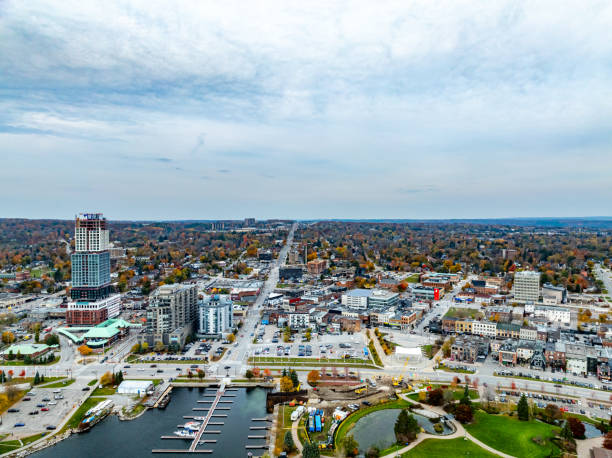 istock Aerial view Heritage Park and Lake Simcoe, Barrie, Canada 2187755850