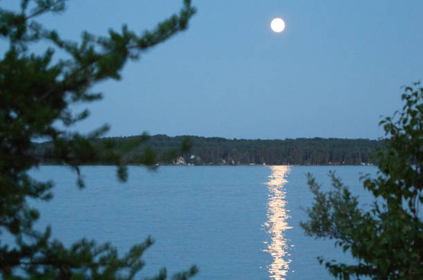 Views at Elk Lake, Michigan