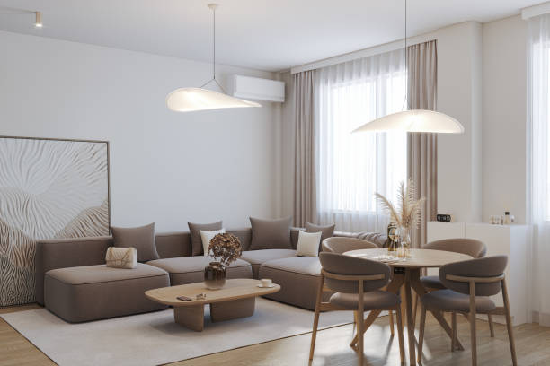 istock Contemporary living room interior 2187762243