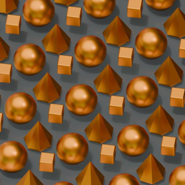 istock Golden Sphere Abstract Background Shiny Metallic Balls Texture Luxury Design Element. 3D render illustration 2187780070