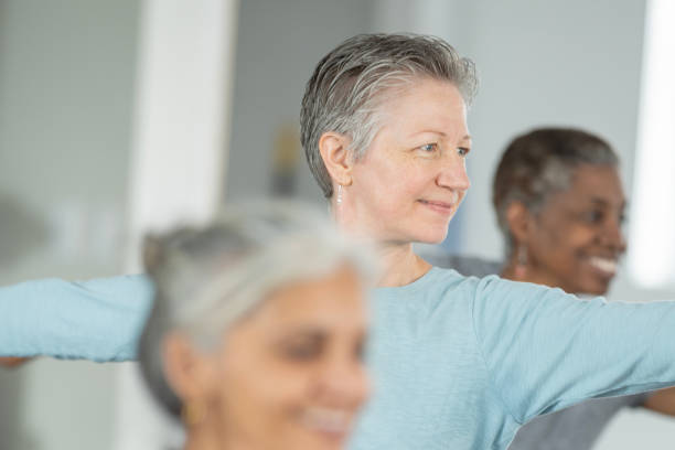 istock Senior Women's Yoga 2187783114