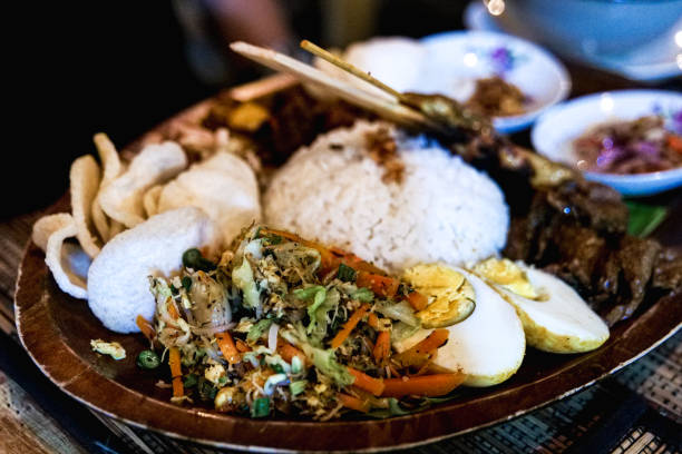 istock A set menu of Balinese specialties. 2187785375
