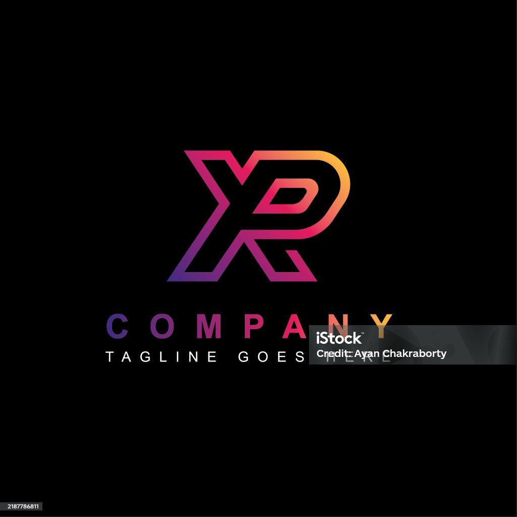 Xp 1 Vector Xp Or Px Logo Flat Vector Logo Design Template Stock Illustration ...