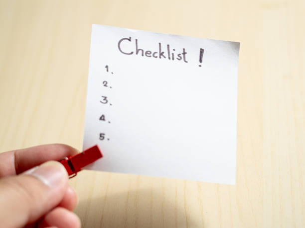 istock Essential checklist for efficient organization and productivity in home office paperwork 2187786916