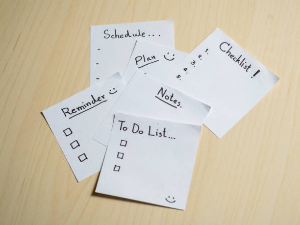 istock Organizing your life practical to-do lists and checklists for home productivity 2187788552