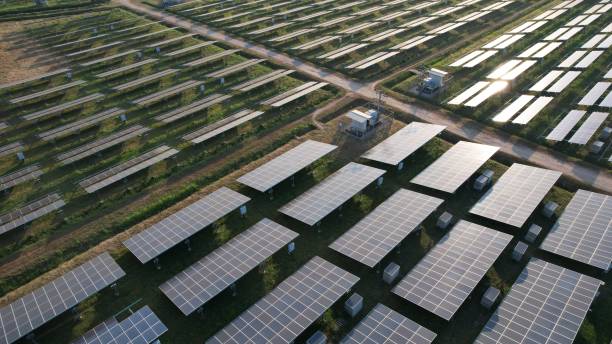 istock solar panels photovoltaics in solar farm 2187790086
