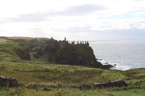 istock Old ruin perched on a rocky cliff 2187791590