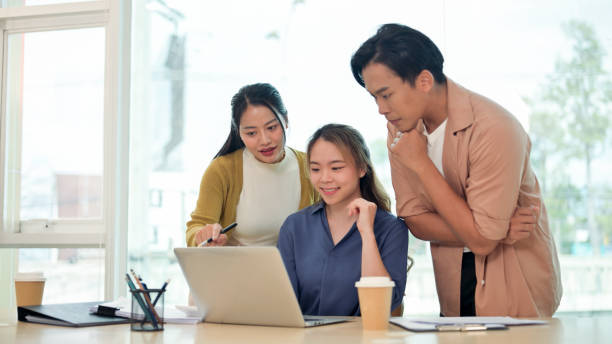 istock A team of smart young employees focused on discussing work, sharing helpful ideas in a modern office 2187794235