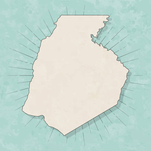 istock Frederick County, Maryland. Map in retro vintage style - Old textured paper 2187798520
