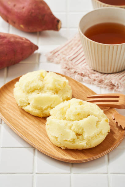 istock Homemade Snack: Steamed Sweet Potato Cake 2187804946