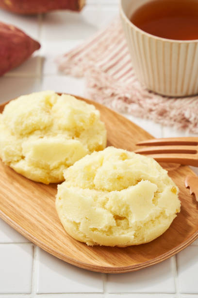 istock Homemade Snack: Steamed Sweet Potato Cake 2187804955