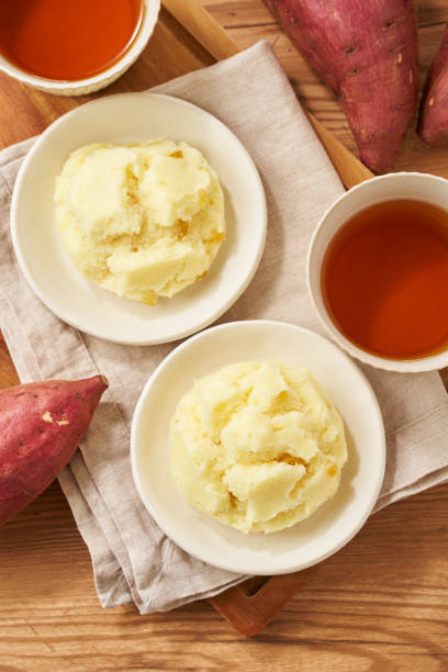 istock Homemade Snack: Steamed Sweet Potato Cake 2187804958