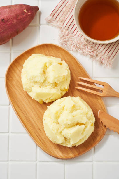 istock Homemade Snack: Steamed Sweet Potato Cake 2187805014