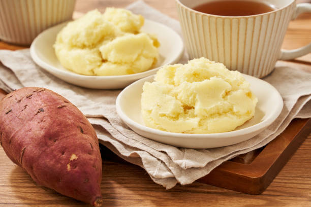 istock Homemade Snack: Steamed Sweet Potato Cake 2187805069