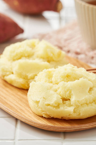 istock Homemade Snack: Steamed Sweet Potato Cake 2187805129