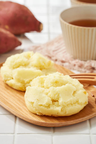 istock Homemade Snack: Steamed Sweet Potato Cake 2187805151
