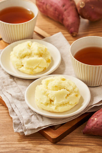istock Homemade Snack: Steamed Sweet Potato Cake 2187805171