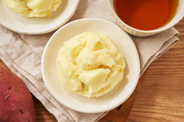 istock Homemade Snack: Steamed Sweet Potato Cake 2187805220