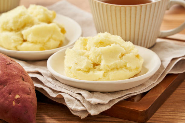 istock Homemade Snack: Steamed Sweet Potato Cake 2187805228