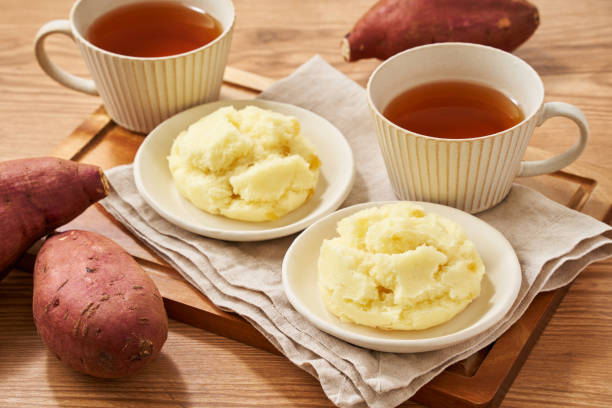 istock Homemade Snack: Steamed Sweet Potato Cake 2187805244