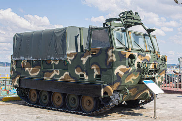 istock Military ammunition transport armored vehicle 2187805280