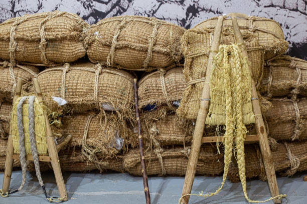 istock A Korean rice sack made of Rice Straw. 2187805344
