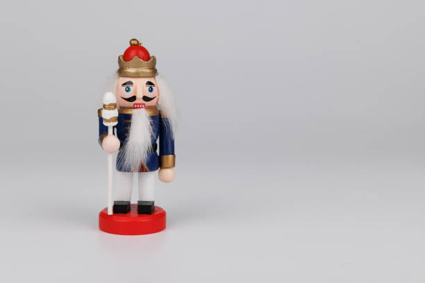 istock Festively Decorated Nutcracker with Original Hair for Holiday Joy 2187810047