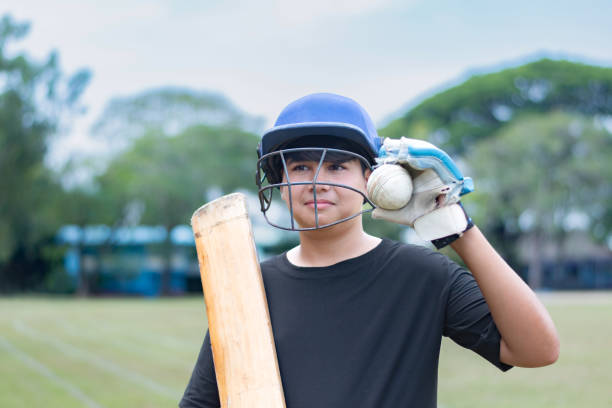 istock Young cricket sport player 2187810154