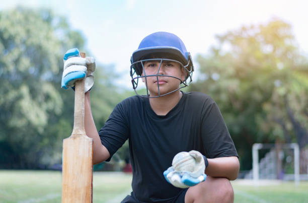 istock Young cricket sport player 2187810361