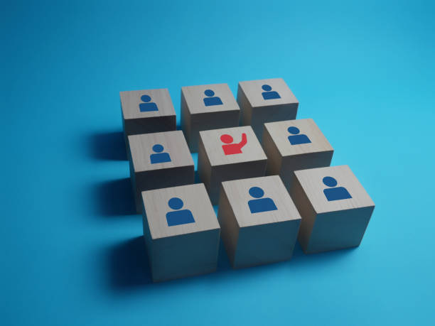 istock Leader, Different, Outstanding, Human Resources Management Concept 2187813646