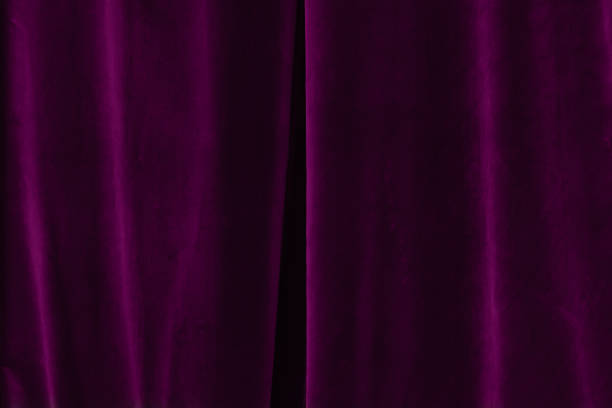 istock Purple curtain in theatre background 2187819430
