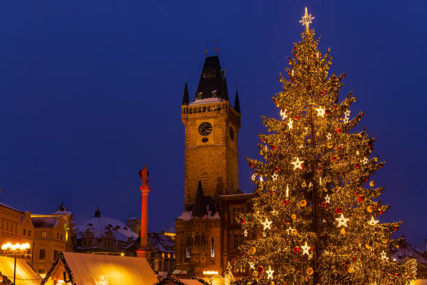 istock Old Town Square at Christmas time, Prague, Czech Republic 2187821910