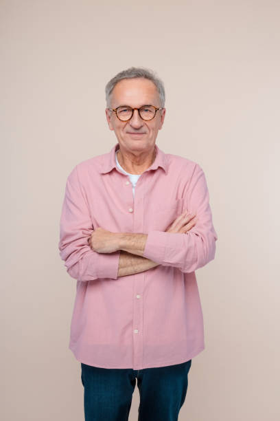 istock Portrait of confident senior man 2187822425