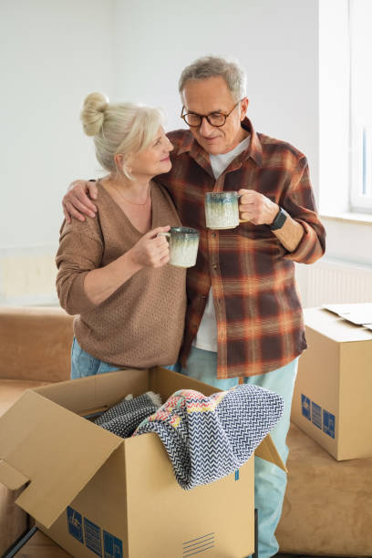 istock Senior couple moving house 2187824172