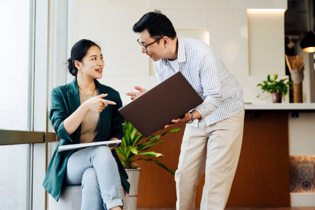 istock Asian business partners in meeting. 2187824510